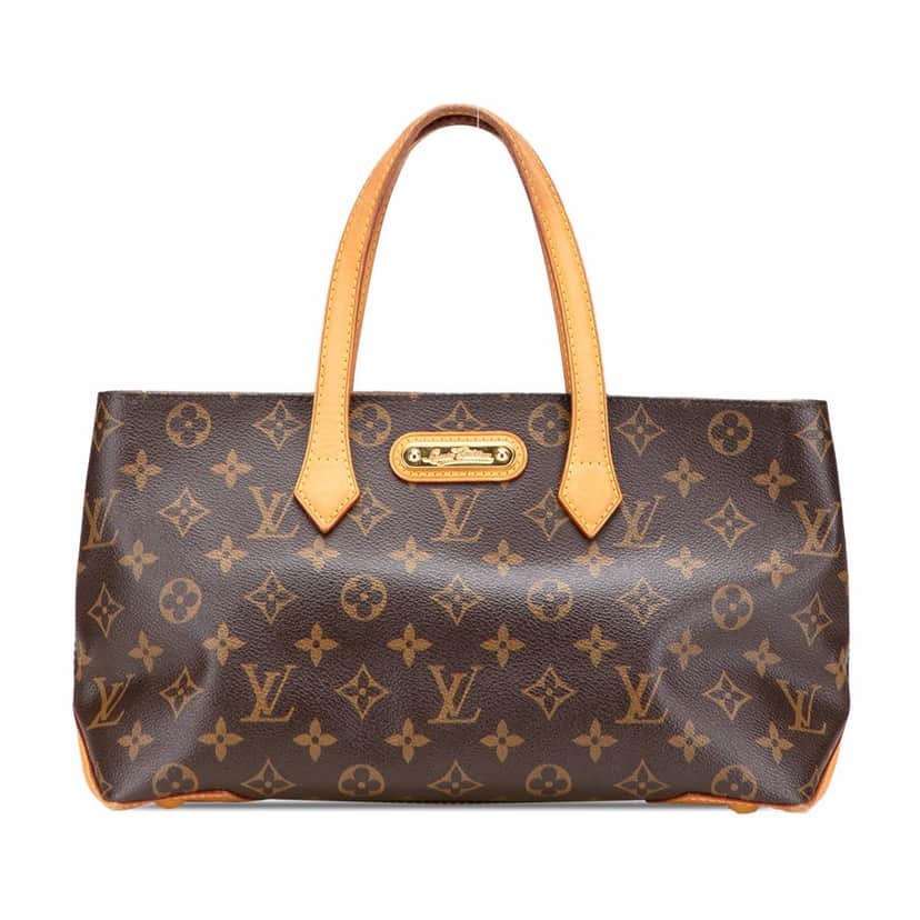 Louis Vuitton Monogram Wilshire PM Brown Canvas Good condition - Front View