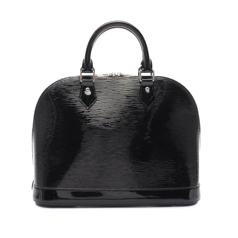 Louis Vuitton Electric Epi Alma PM Black Leather Good condition - Front View