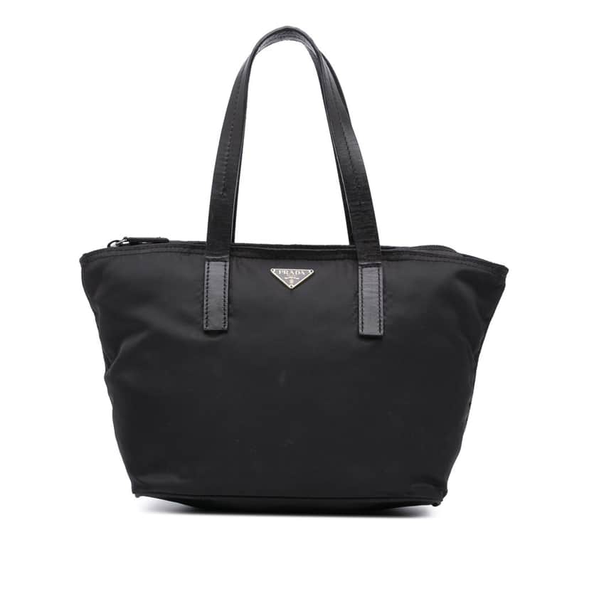 Prada Tessuto Handbag Black Good condition - Front View