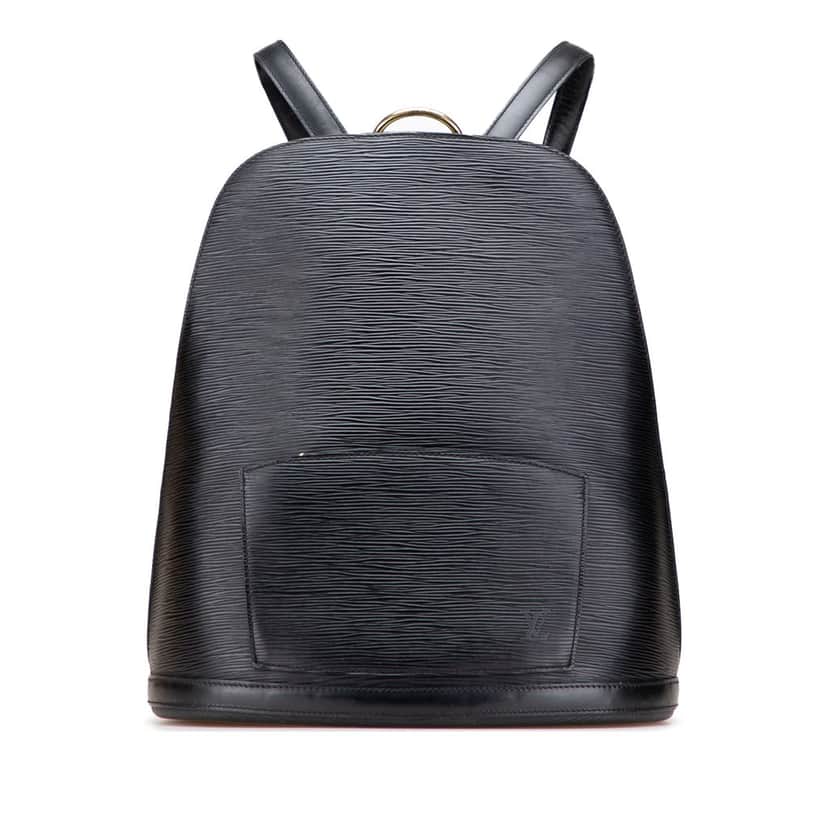 Louis Vuitton Epi Gobelins Black Leather Good condition - Front View