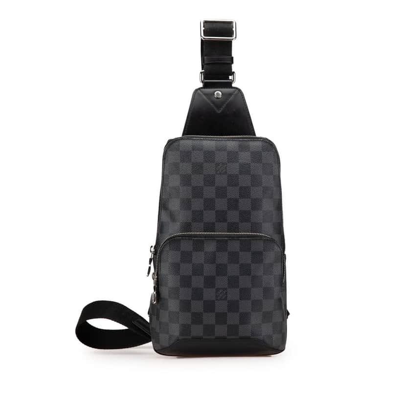 Louis Vuitton Damier Graphite Avenue Sling Black Canvas Good condition - Front View