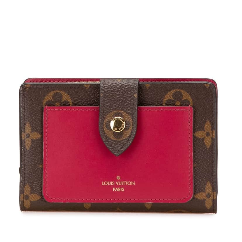 Louis Vuitton Monogram Juliette Wallet Brown Canvas Good condition - Front View