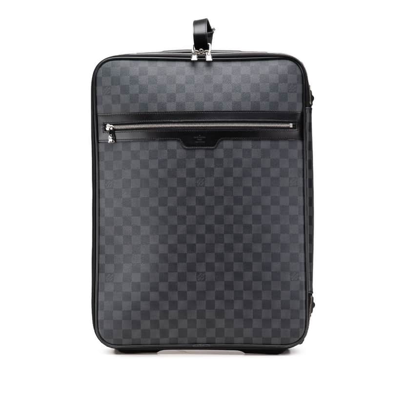 Louis Vuitton Damier Graphite Pegase 55 Black Canvas Good condition - Front View