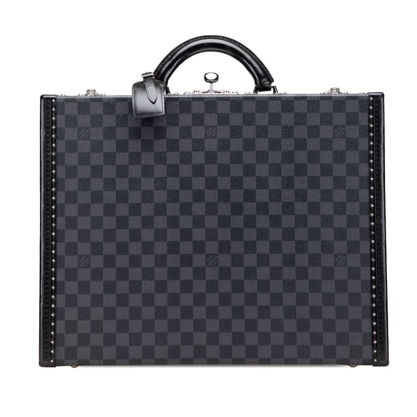 Louis Vuitton Damier Graphite President Classeur Black Canvas Good condition - Front View
