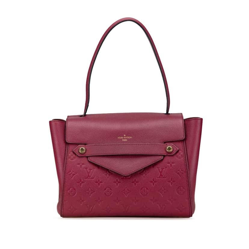 Louis Vuitton Monogram Empreinte Trocadero Red Leather Very good condition - Front View