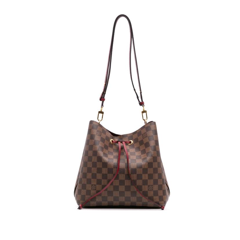 Louis Vuitton Damier Ebene Neonoe MM Brown Canvas Good condition - Front View