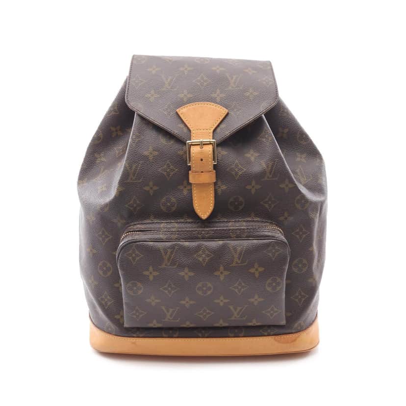 Louis Vuitton Monogram Montsouris GM Brown Canvas Good condition - Front View