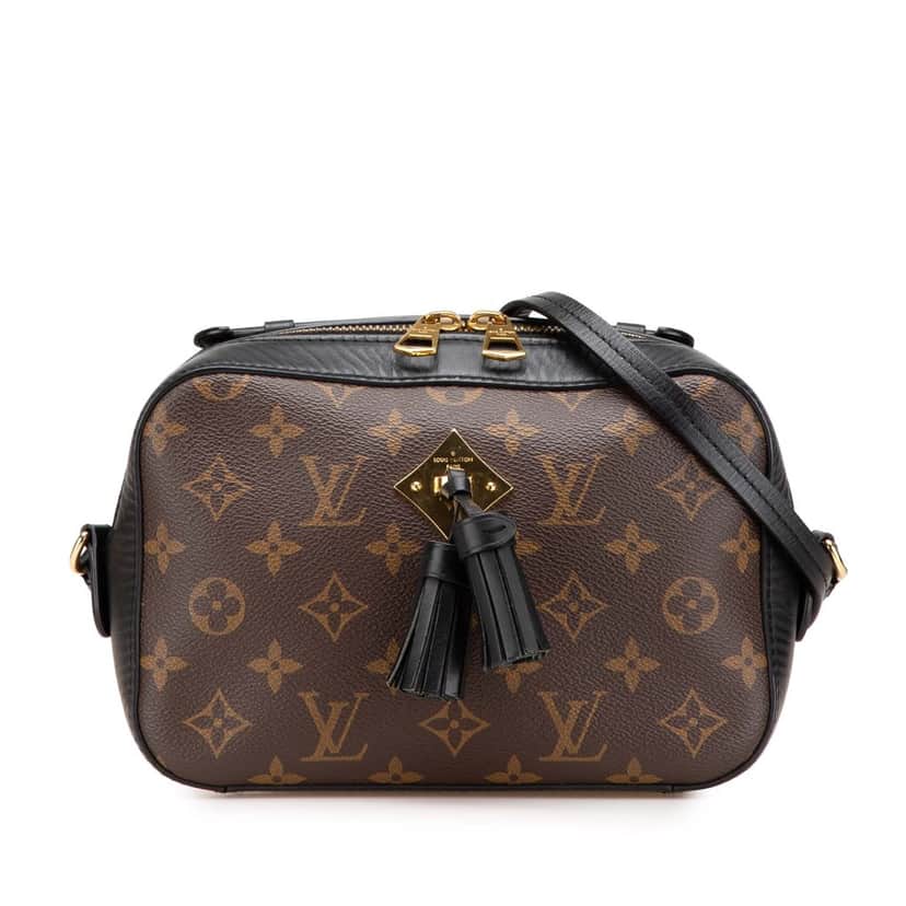 Louis Vuitton Monogram Saintonge Brown Canvas Good condition - Front View