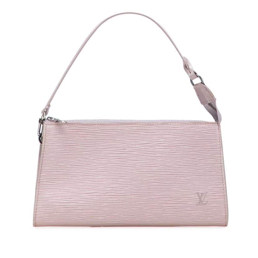 Louis Vuitton Epi Pochette Accessoires Purple Leather Good condition - Front View