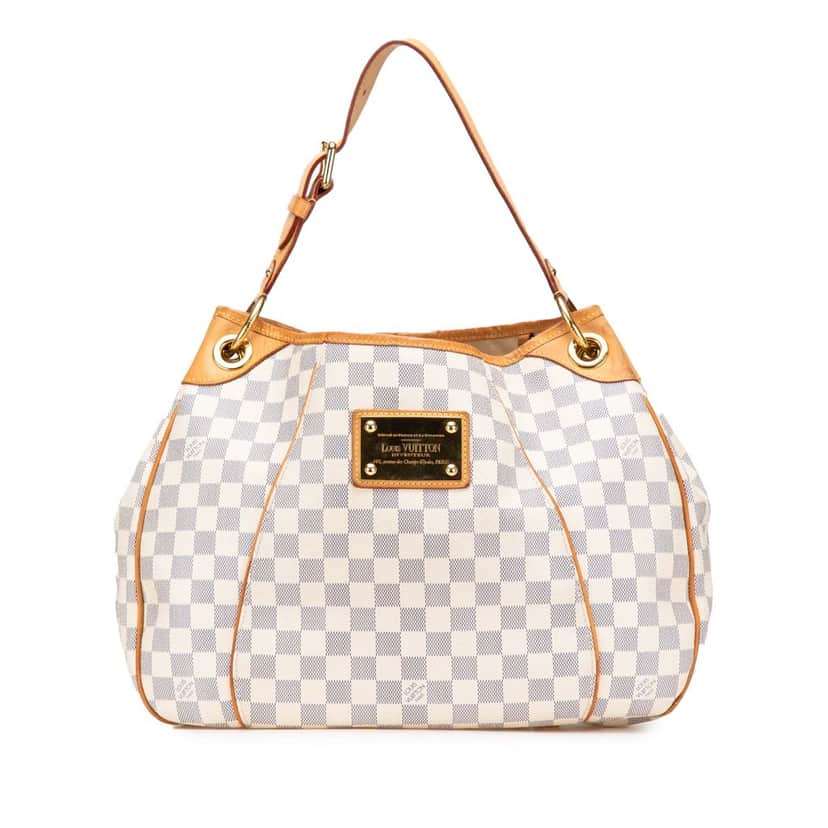 Louis Vuitton Damier Azur Galliera PM White Canvas Good condition - Front View