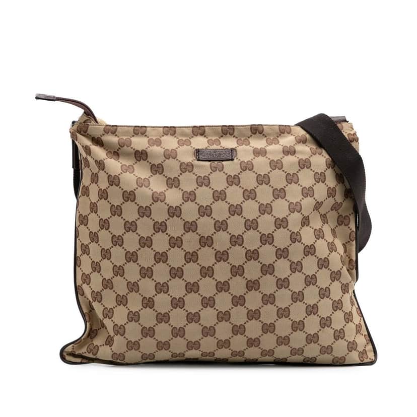 Gucci GG Canvas Crossbody Brown Canvas Good condition - Front View