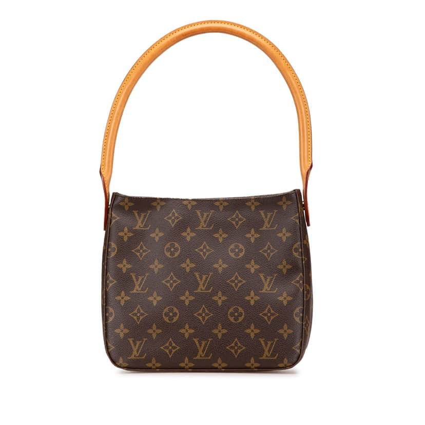 Louis Vuitton Monogram Looping MM Brown Canvas Good condition - Front View