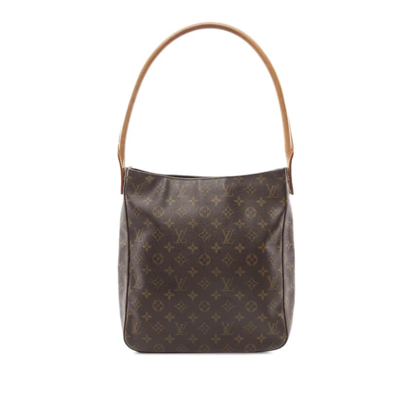 Louis Vuitton Monogram Looping GM Brown Canvas Good condition - Front View