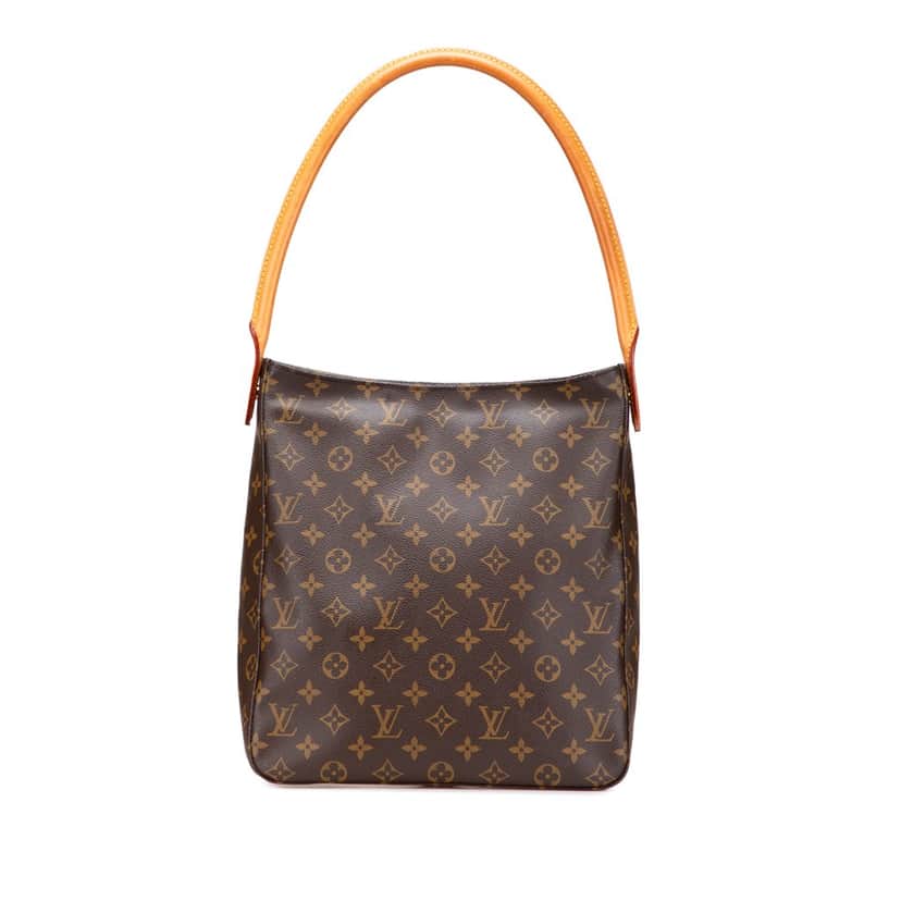Louis Vuitton Monogram Looping GM Brown Canvas Very good condition - Front View