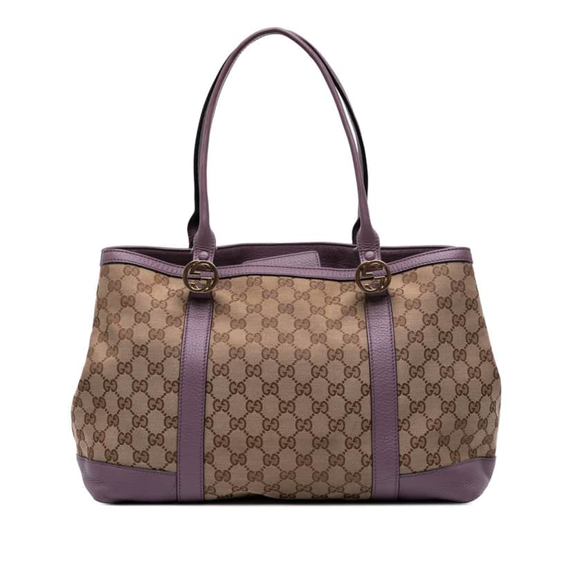 Gucci GG Canvas Miss GG Tote Brown Canvas Good condition - Front View