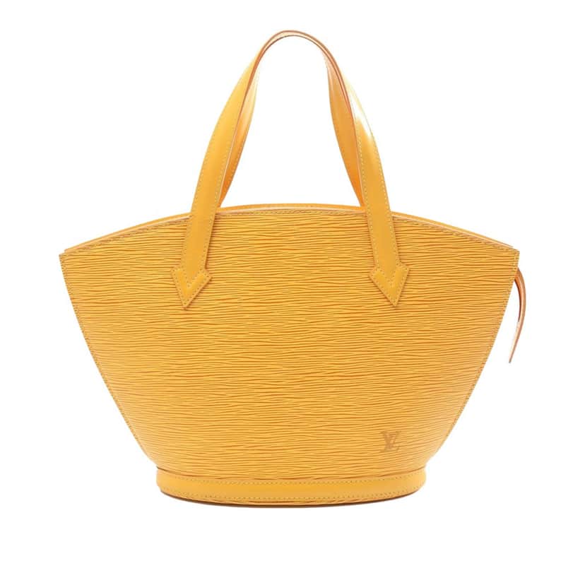Louis Vuitton Epi Saint Jacques PM Short Strap Yellow Leather Good condition - Front View