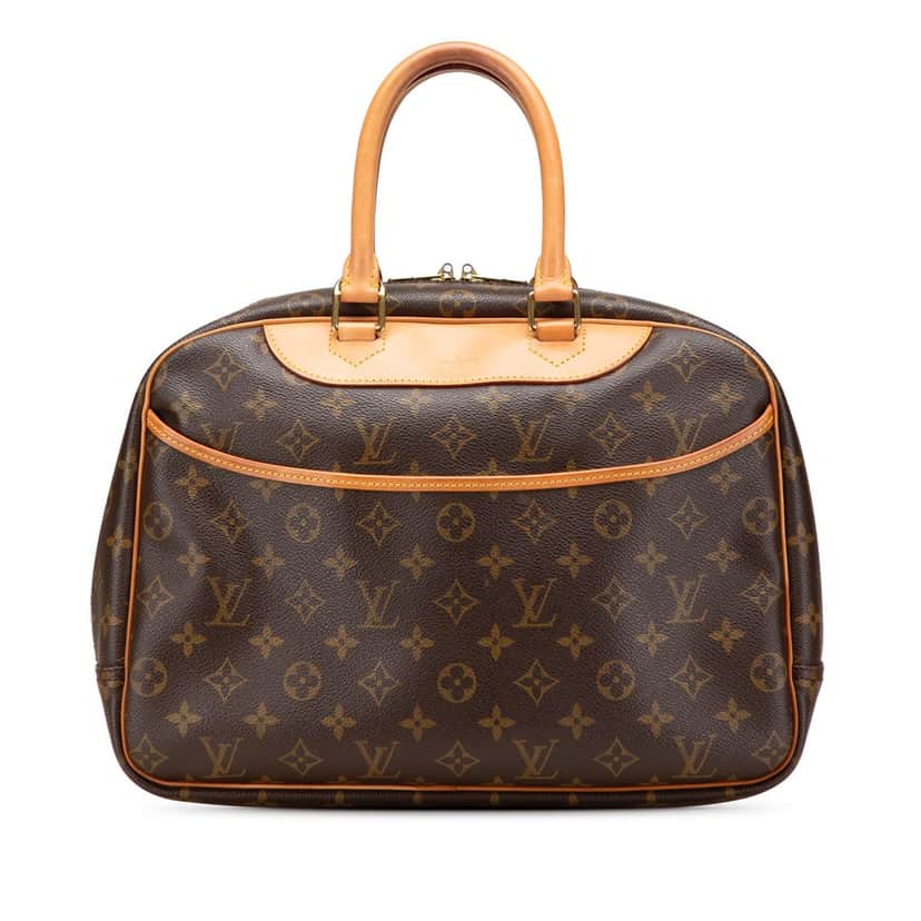 Louis Vuitton Monogram Deauville Brown Canvas Good condition - Front View