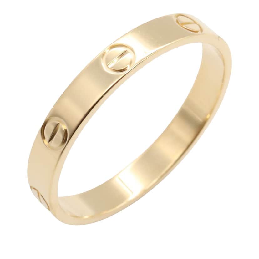 Cartier 18K Yellow Gold Small Love Ring Gold Gold Good condition - Front View