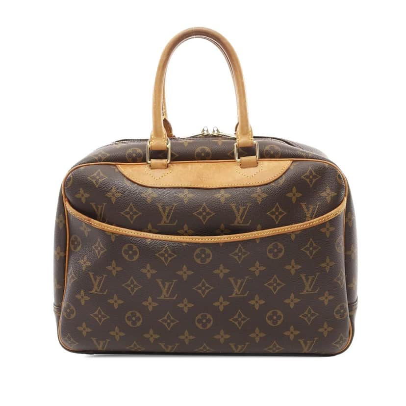Louis Vuitton Monogram Deauville Brown Canvas Good condition - Front View