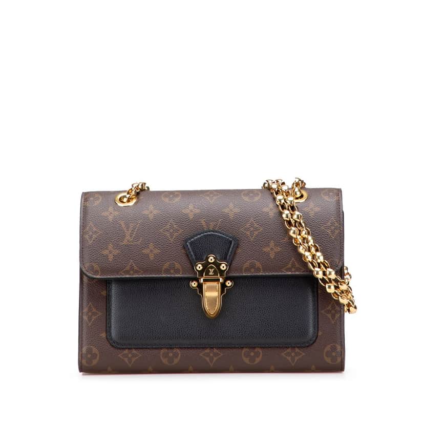 Louis Vuitton Monogram Victoire Brown Canvas Good condition - Front View