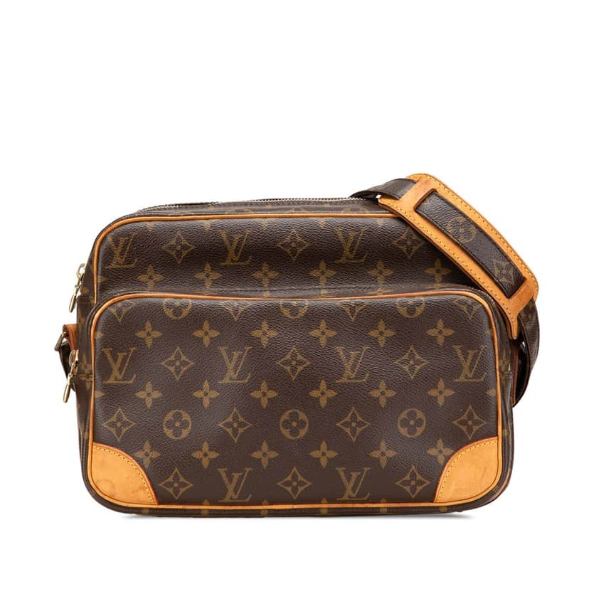 Louis Vuitton Monogram Nil Crossbody Brown Canvas Good condition - Front View
