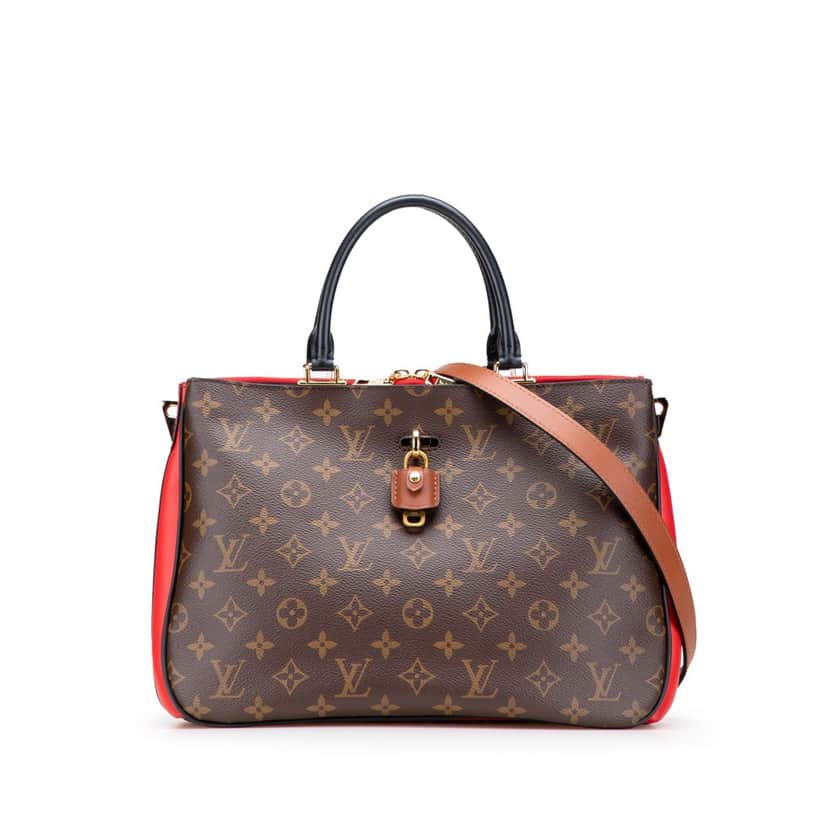 Louis Vuitton Monogram Millefeuille Brown Canvas Good condition - Front View