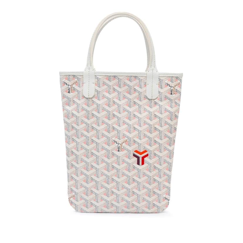 Goyard Goyardine Poitiers Claire Voie White Canvas Very good condition - Front View