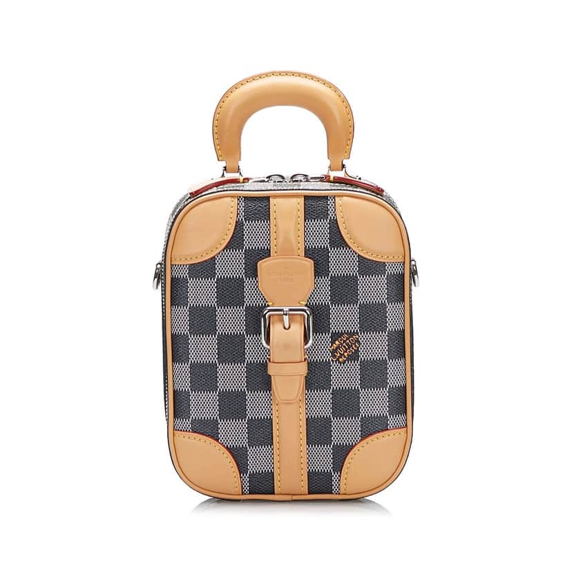 Louis Vuitton Damier Colors Valisette Verticale Grey Canvas Very good condition - Front View