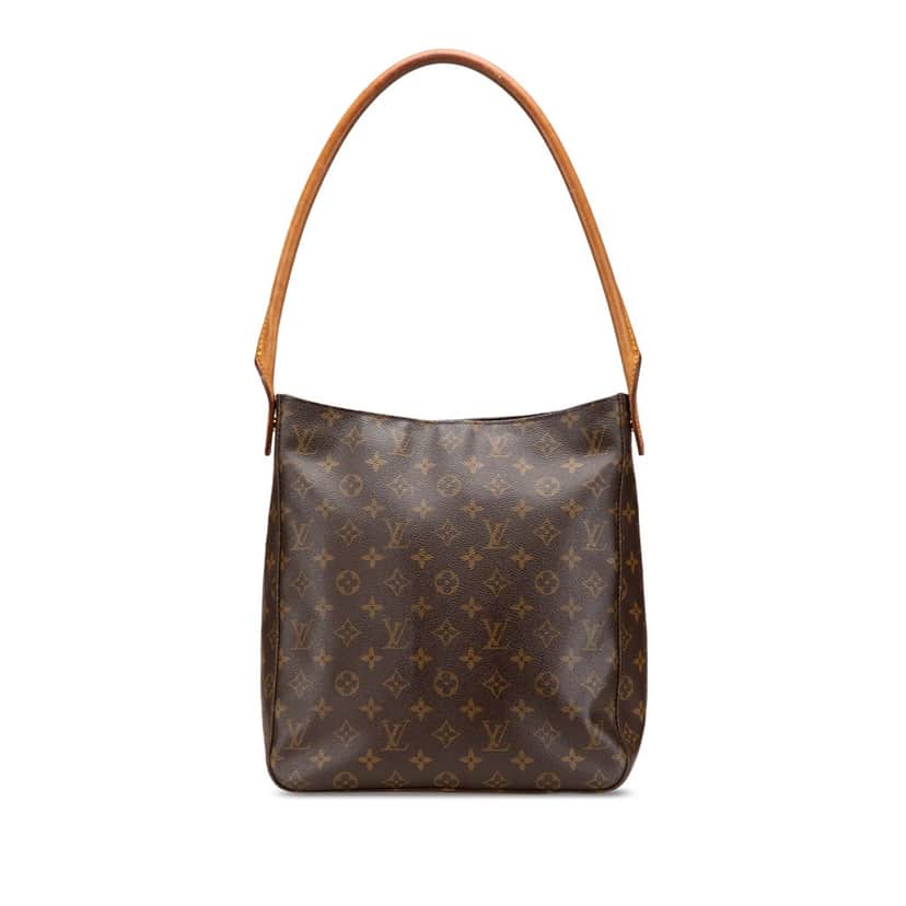 Louis Vuitton Monogram Looping GM Brown Canvas Good condition - Front View
