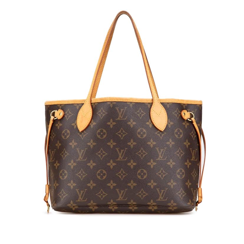 Louis Vuitton Monogram Neverfull PM Brown Canvas Good condition - Front View