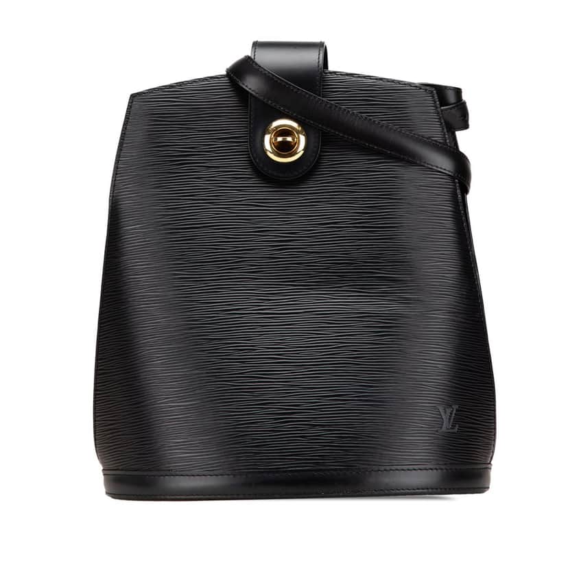 Louis Vuitton Epi Cluny Black Leather Good condition - Front View