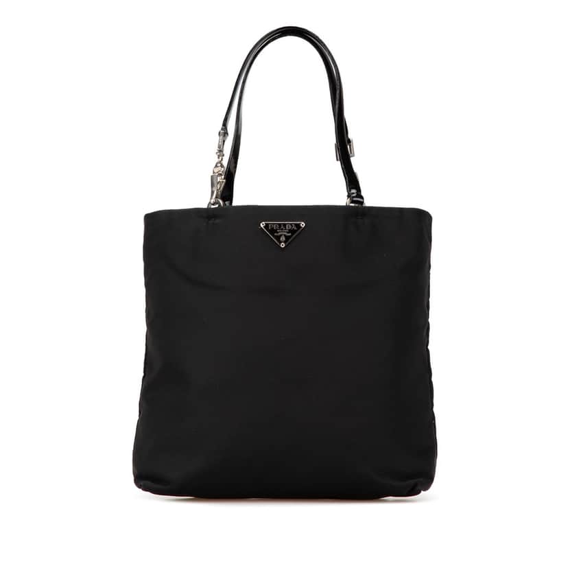 Prada Tessuto Handbag Black Good condition - Front View