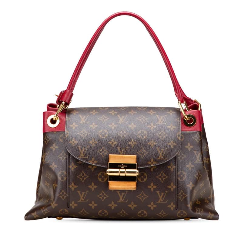 Louis Vuitton Monogram Olympe MM Brown Canvas Good condition - Front View