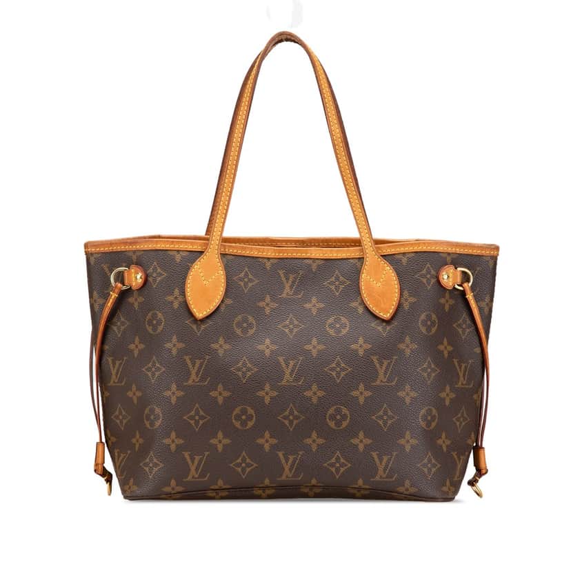 Louis Vuitton Monogram Neverfull PM Brown Canvas Good condition - Front View