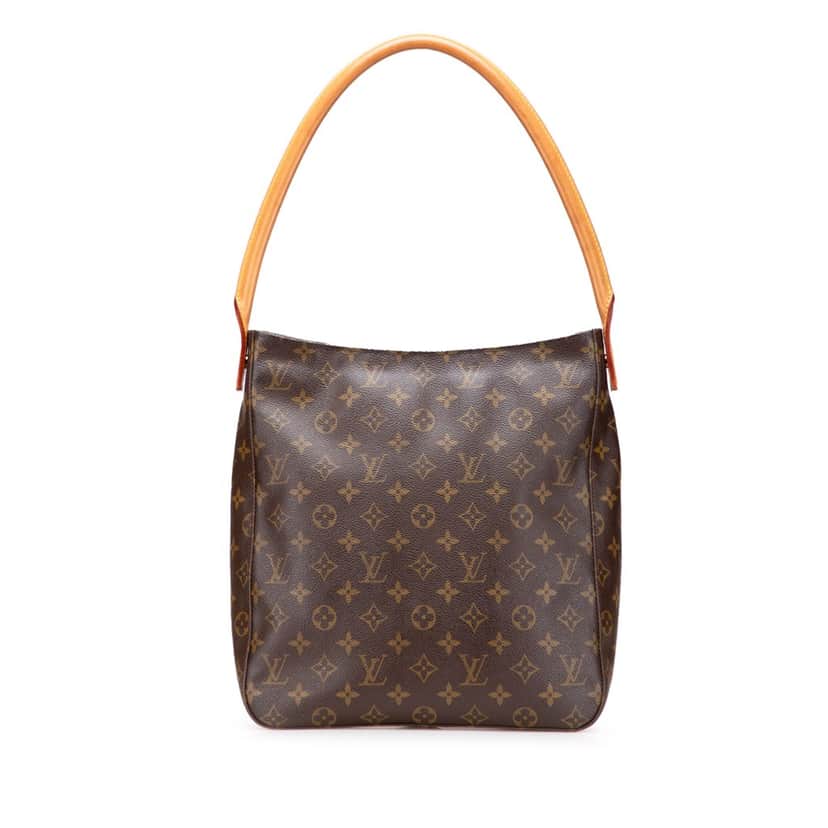 Louis Vuitton Monogram Looping GM Brown Canvas Very good condition - Front View
