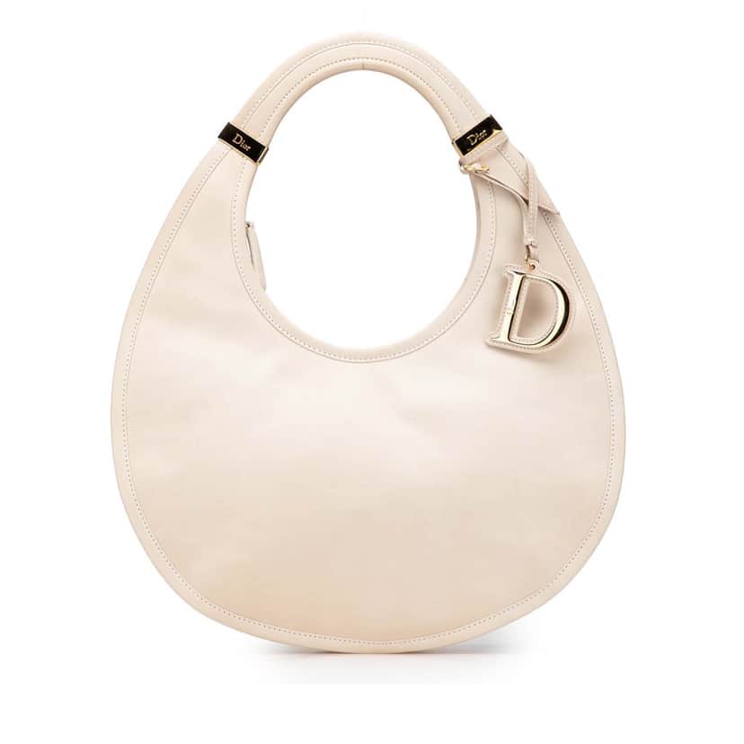 Dior Leather Diorita Hobo Brown Leather Good condition - Front View