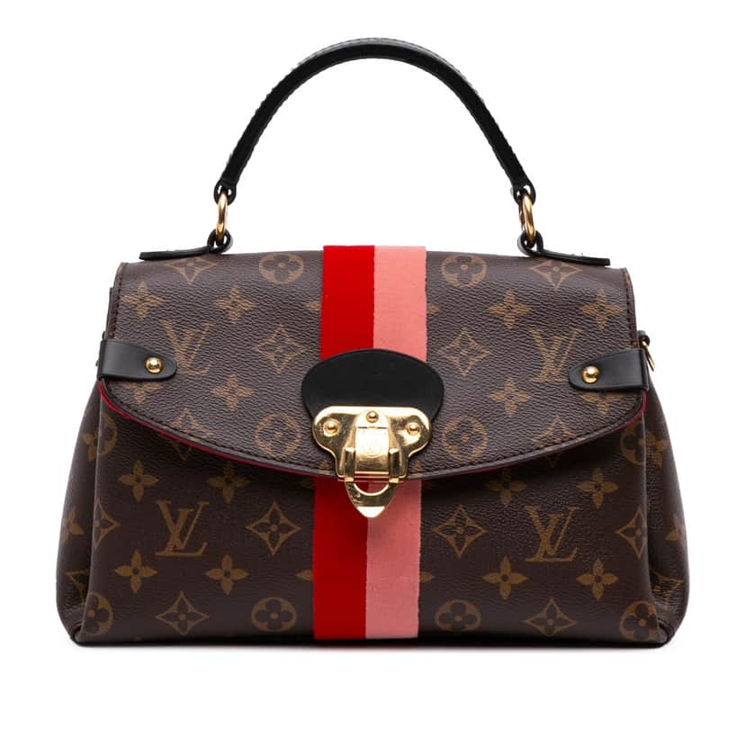 Louis Vuitton Monogram Georges BB Brown Canvas Good condition - Front View