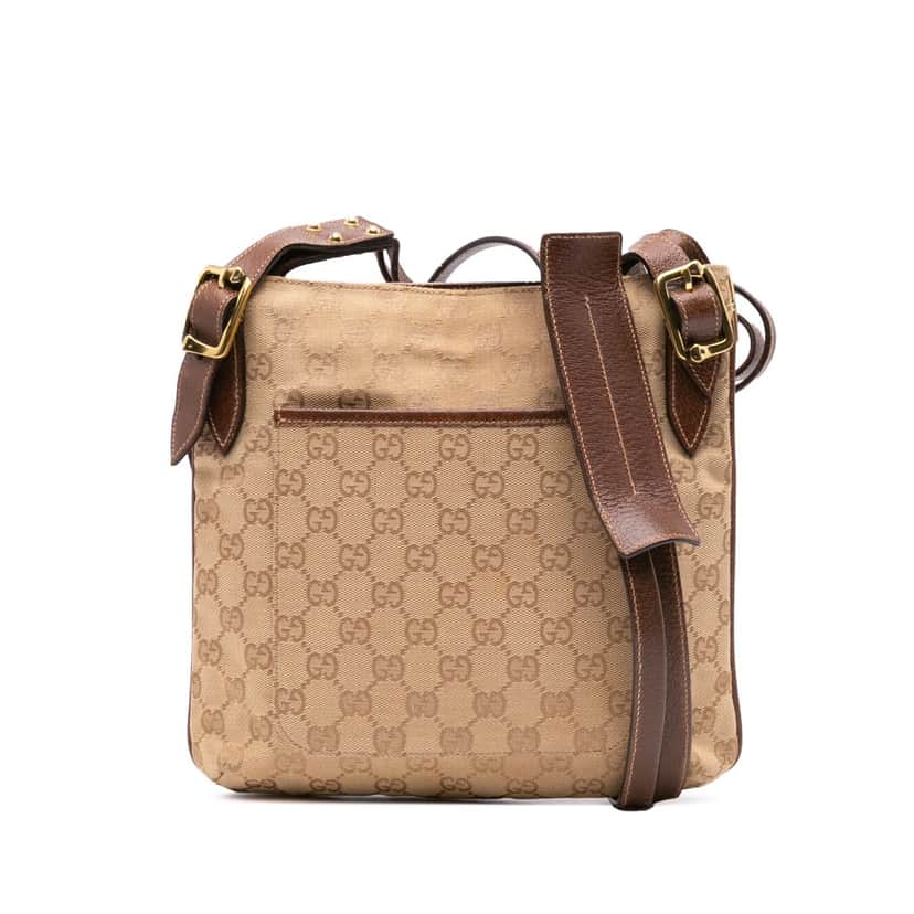 Gucci GG Canvas Crossbody Brown Canvas Good condition - Front View