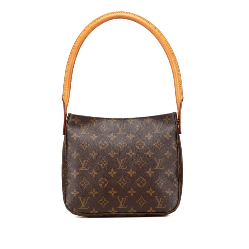 Louis Vuitton Monogram Looping MM Brown Canvas Good condition - Front View