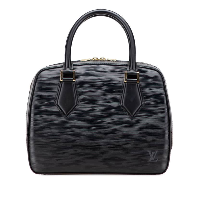 Louis Vuitton Epi Sablons Black Leather Good condition - Front View