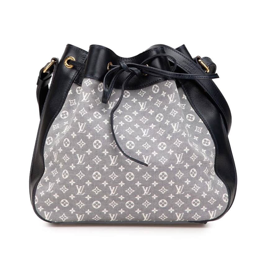 Louis Vuitton Monogram Mini Lin Idylle Noe PM Grey Canvas Good condition - Front View