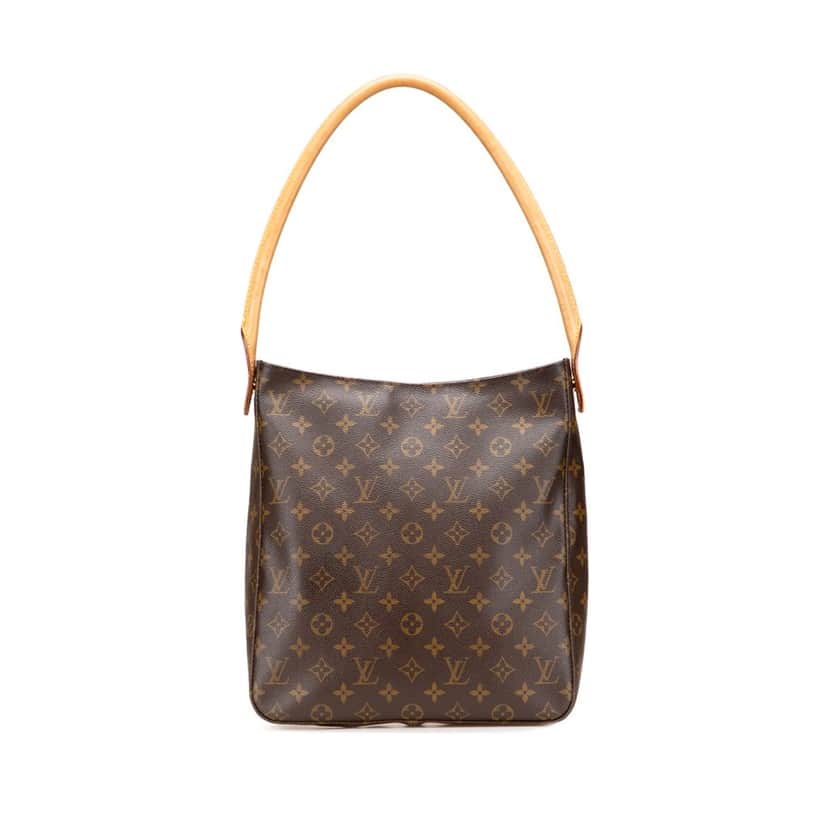 Louis Vuitton Monogram Looping GM Brown Canvas Good condition - Front View
