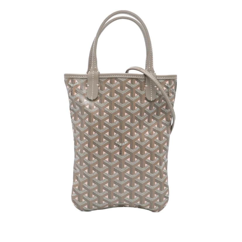 Goyard Goyardine Poitiers Claire Voie Grey Canvas Good condition - Front View