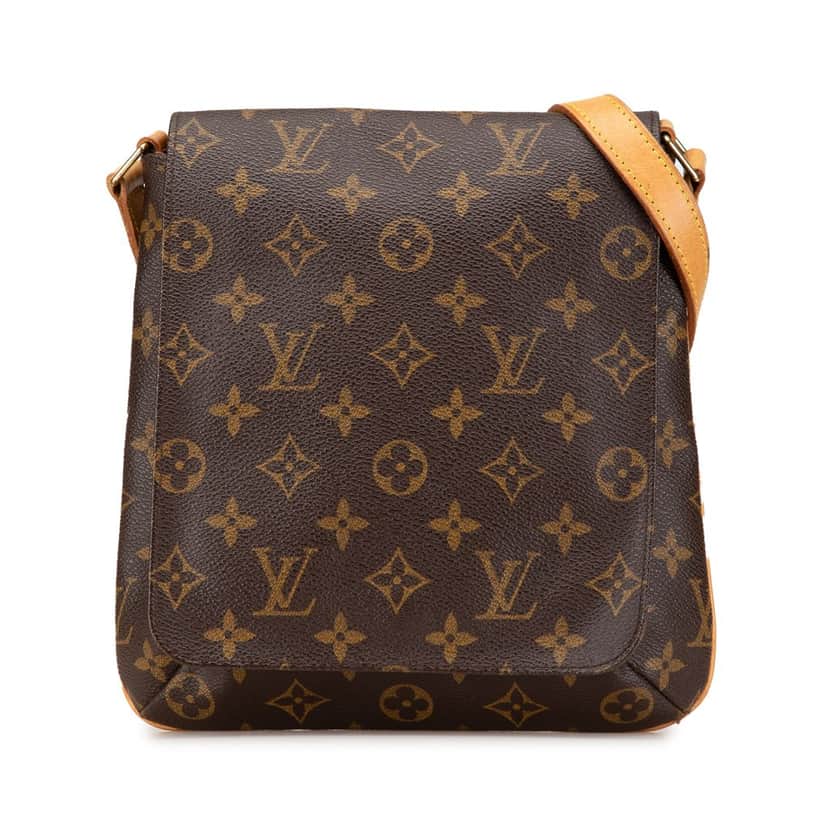 Louis Vuitton Monogram Musette Salsa Short Strap Brown Canvas Good condition - Front View