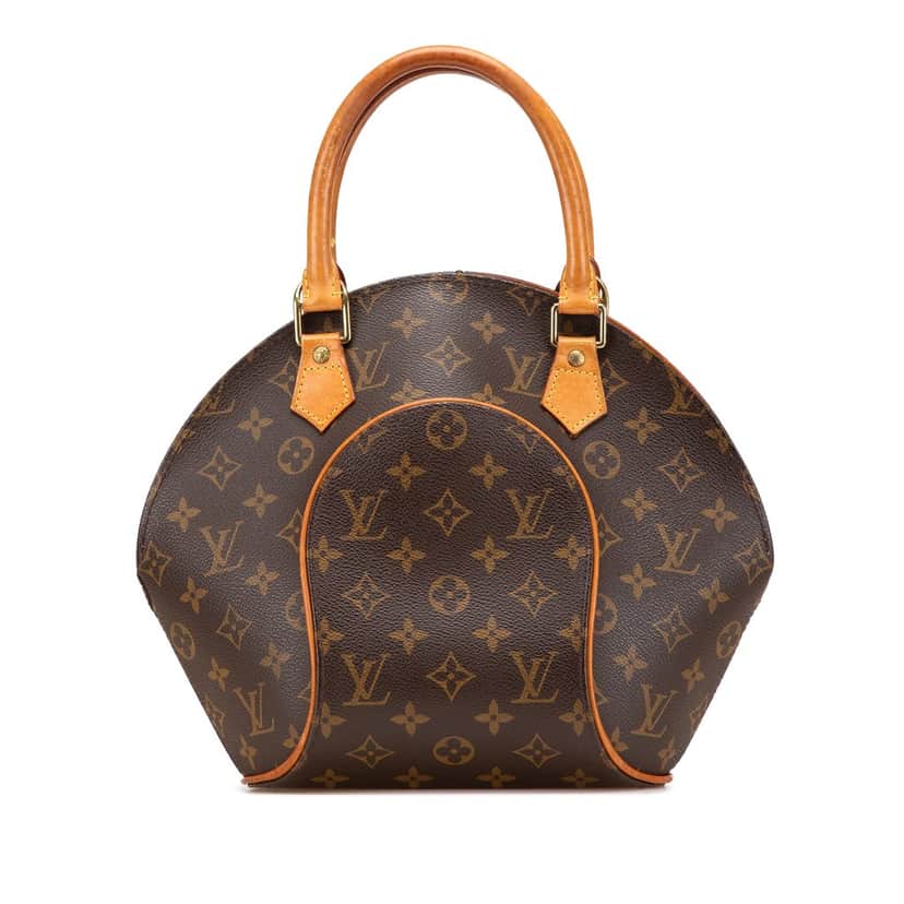 Louis Vuitton Monogram Ellipse PM Brown Canvas Fair condition - Front View