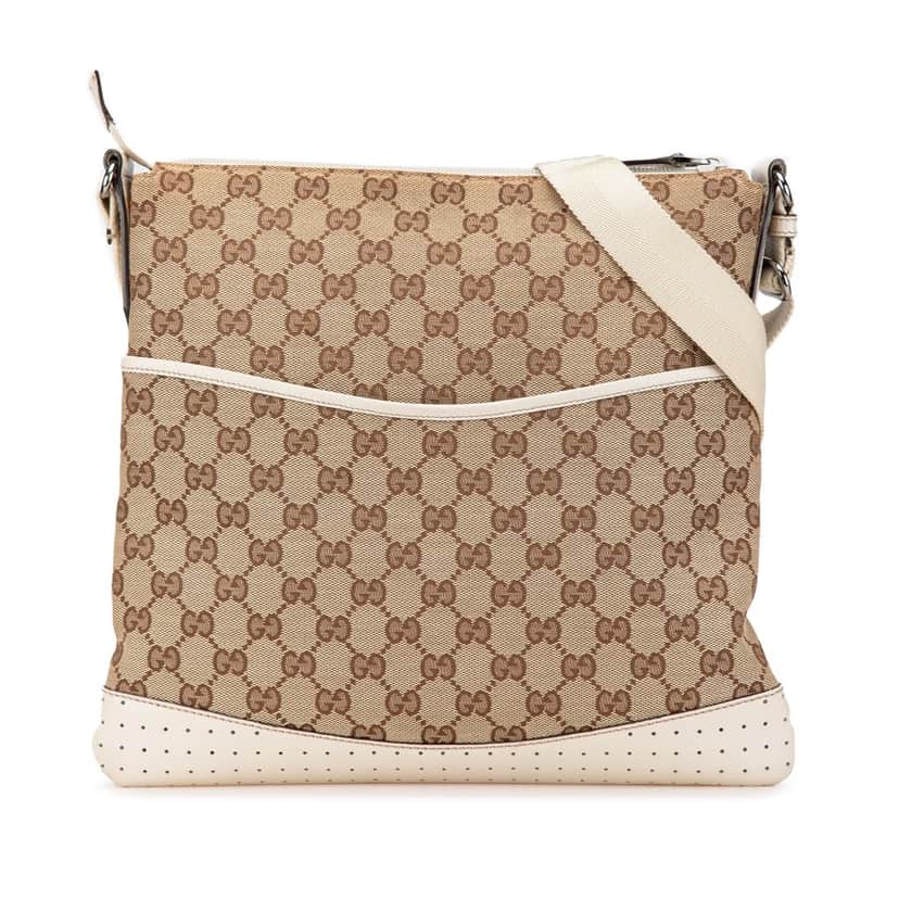 Gucci GG Canvas Crossbody Brown Canvas Good condition - Front View