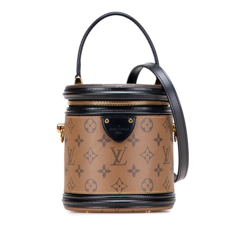 Louis Vuitton Monogram Reverse Cannes Brown Canvas Good condition - Front View