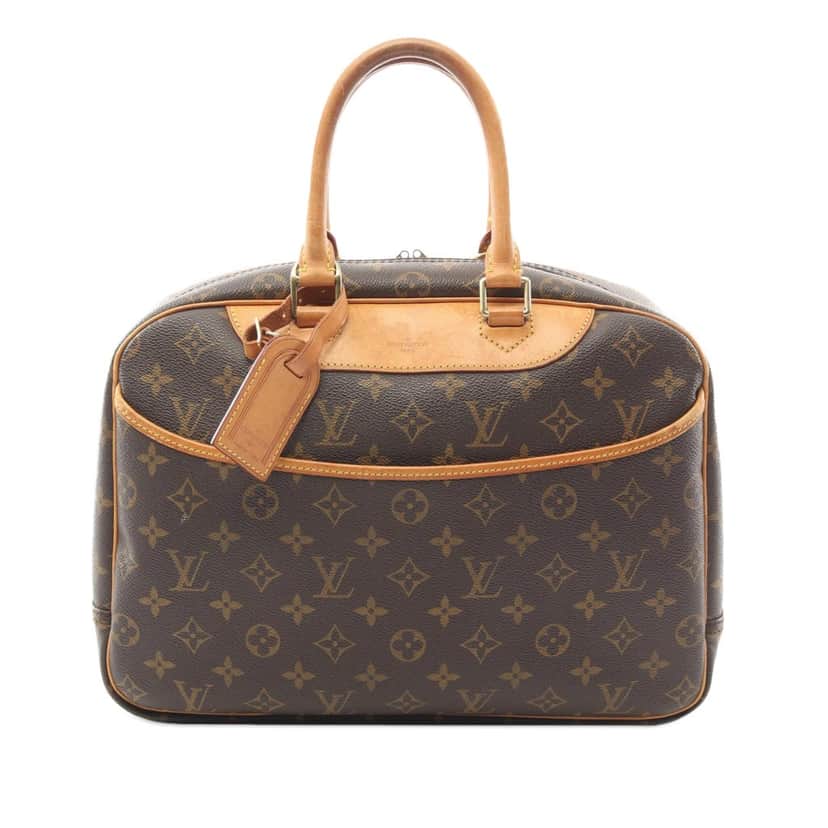 Louis Vuitton Monogram Deauville Brown Canvas Good condition - Front View