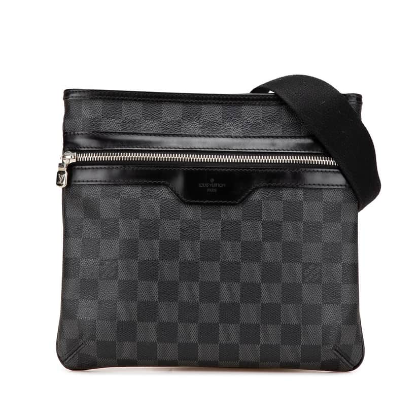 Louis Vuitton Damier Graphite Thomas Black Canvas Good condition - Front View