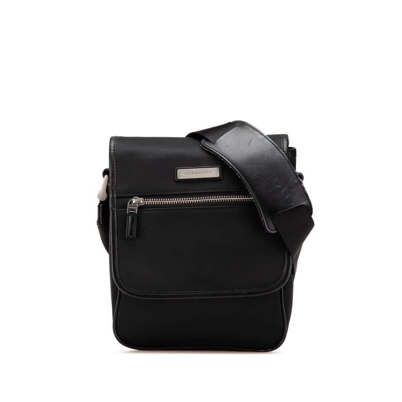 Burberry Nylon Crossbody Black Good condition - Front View